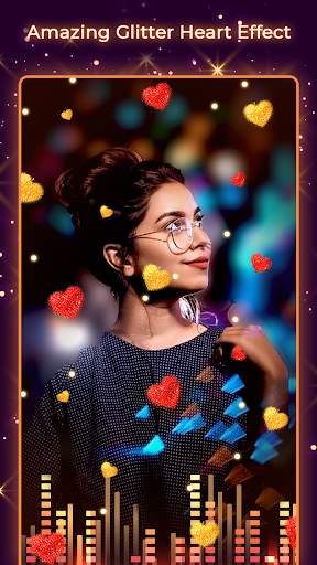 Glitter Effect Animation Video Maker screenshot 1