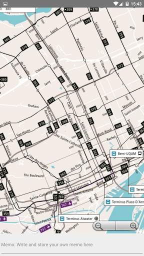 MONTREAL METRO/BUS/STM/EXO MAP OFFLINE screenshot 6