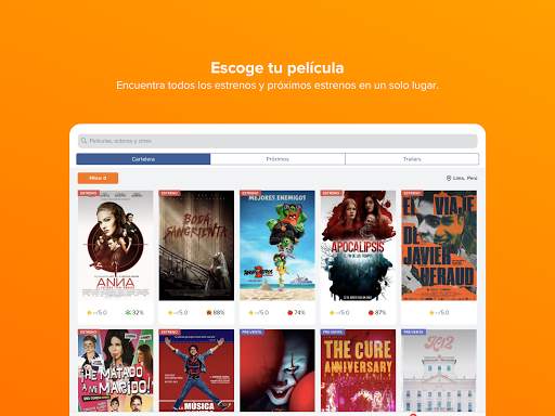 Fandango Latinoamérica – Movie Times + Tickets screenshot 13