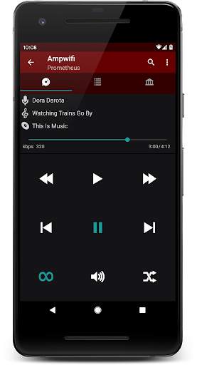 Ampwifi Winamp Remote screenshot 2