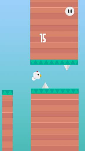 Square bouncing bird screenshot 2