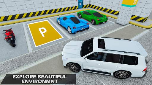 Prado Car Games: Basement car Parking 2021 screenshot 4