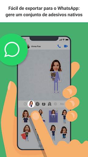 Emolfi Keyboard: selfie stickers for messengers screenshot 4