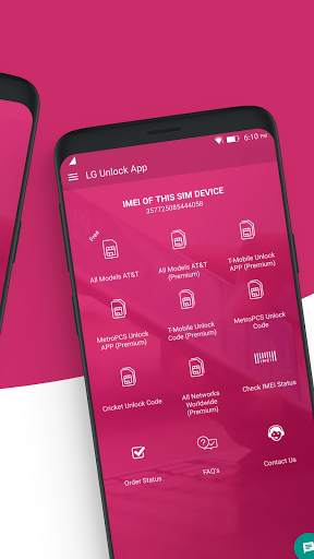 FREE LG Cellphone Unlock - Mobile SIM IMEI Unlock screenshot 2