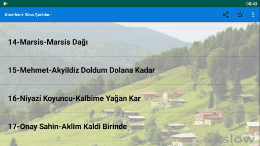 Karadeniz Şarkıları 2021 Slow(İnternetsiz) screenshot 3