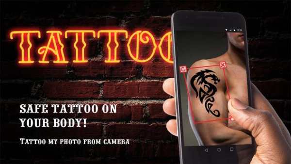 Tattoo my photo camera screenshot 1