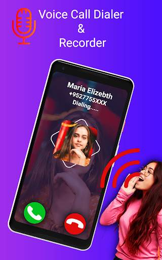 Voice Recorder - Audio Recorder Voice Call Dialer screenshot 1