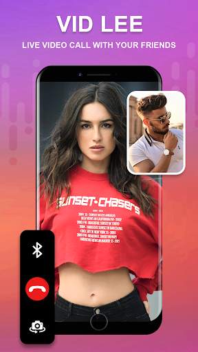 Vid Chat : Random Video Call - Live Talk Video screenshot 3