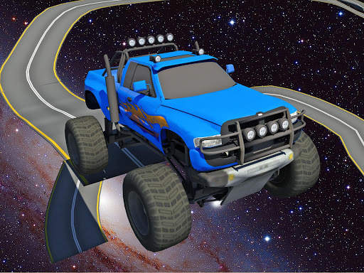 Galaxy stunt racing Game 3D screenshot 14