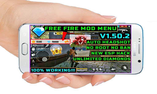 Freefir Mod Menu: Unlimited Diamonds screenshot 2