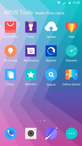 N2OS - APUS Launcher theme screenshot 3