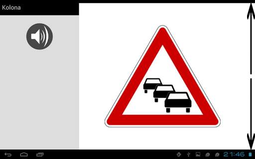 Driving school for kids, signs screenshot 7