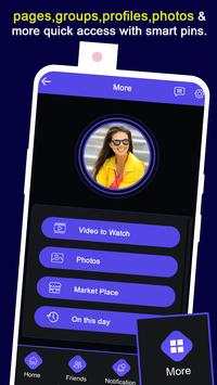 Swipe Faster for Facebook & Messenger 2020 screenshot 5