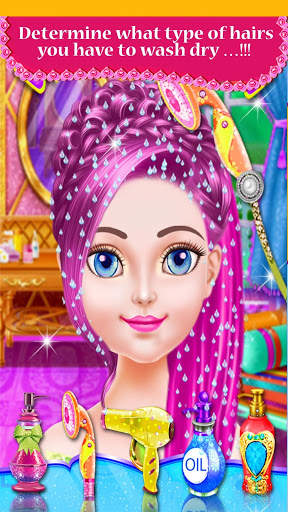 Fashion Hair Style Girls - hairdressing games screenshot 3
