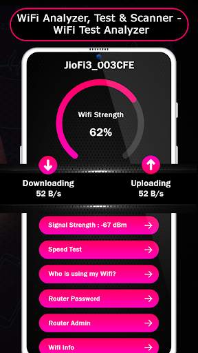 WiFi Analyzer, Test & Scanner - WiFi Test Analyzer screenshot 3