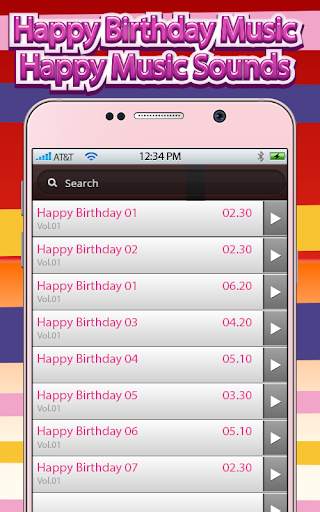 Happy Birthday Music – Happy Music Sounds screenshot 2