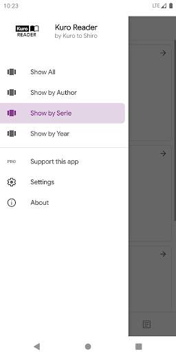 Kuro Reader screenshot 2