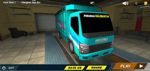 Truck Oleng Canter Simulator Indonesia 2021 screenshot 1