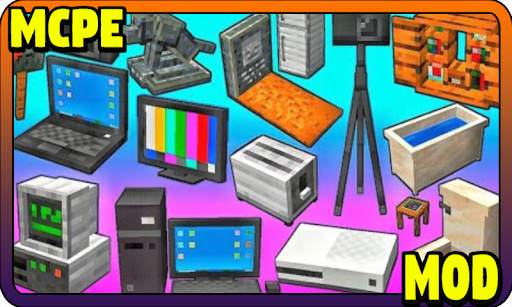 Electronic Furniture MCPE - Minecraft Mod screenshot 1