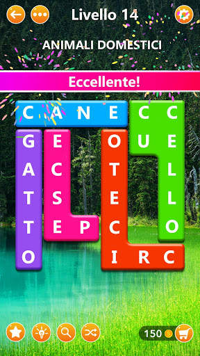 Word Blocks Puzzle - Giochi di parole screenshot 2