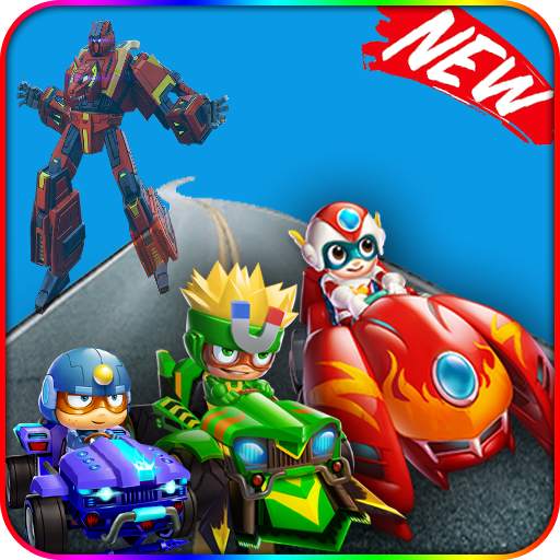 Robot Toon Car Transform Racing, Car Transformers 1.2