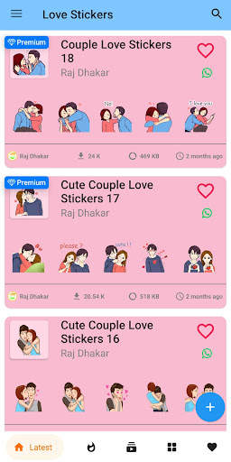 Love Stickers For WhatsApp screenshot 1