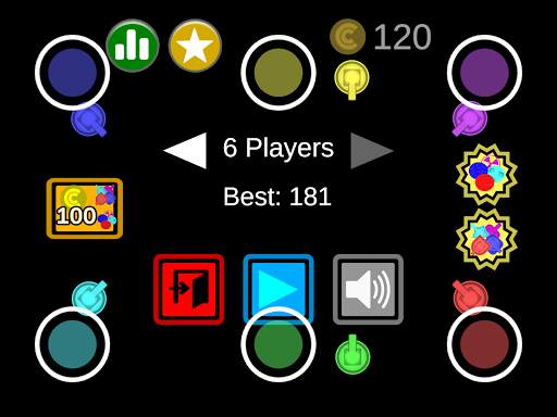 1-6 Player Ballz Fortress: local multiplayer game screenshot 15