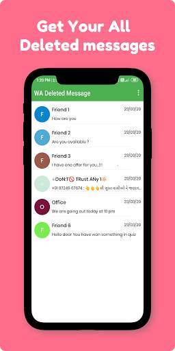 WA Deleted Messages & Status Saver|WA Status Saver screenshot 1