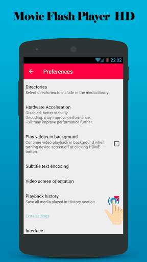 Movie Flash Player HD screenshot 5