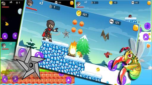 ninja run: jungle adventure game. adventure world. screenshot 4