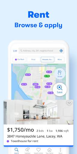 Zillow: Find Houses for Sale & Apartments for Rent screenshot 4