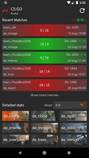 F Stats screenshot 2