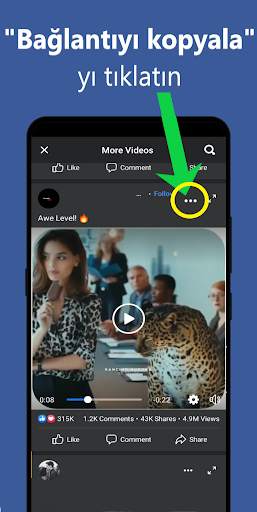 Video Downloader for Facebook: FB Video İndir screenshot 1