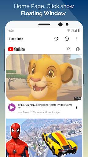 Float Tube- Float Video Player screenshot 1