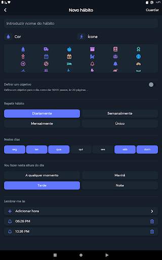 Habit360 : Lista de hábitos screenshot 9