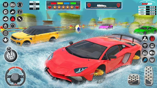 Water Car Racing 3d: Car Games screenshot 3