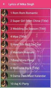 Best of Mika Singh screenshot 2