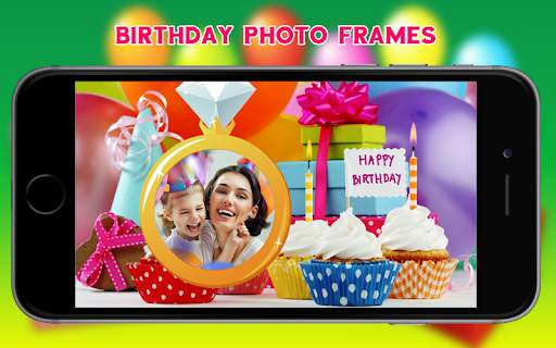 Birthday Photo Frames 7 تصوير الشاشة