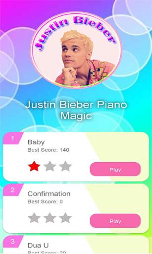 Justin Bieber Holy: Dream Music Piano magic screenshot 1