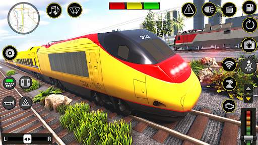 เมือง รถไฟ ซิม- เกมส์ 3 มิติ screenshot 6