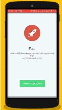 Girls vs Boy Messenger screenshot 3
