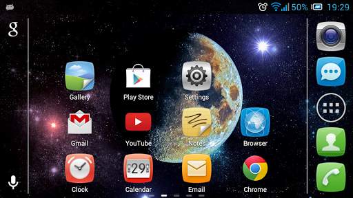 Moon in Color Live Wallpaper screenshot 2