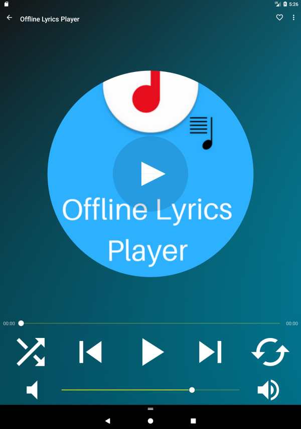 Offline Lyrics Music Player:music with lyrics App screenshot 9