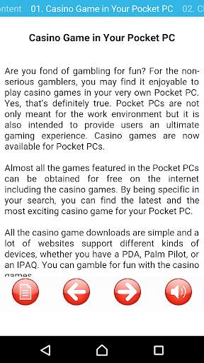 Guides for Pocket PC  for free screenshot 2
