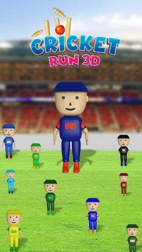 Cricket Run 3D - Running Game screenshot 3