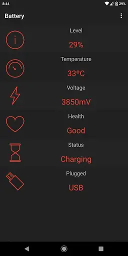 Battery app screenshot 2