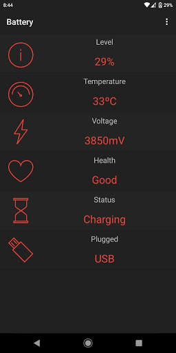 Battery app screenshot 2