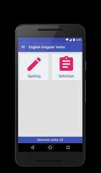 English Irregular Verbs screenshot 4