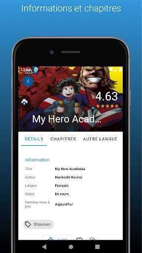 Manga traduit : EN   AR   FR   ES screenshot 4