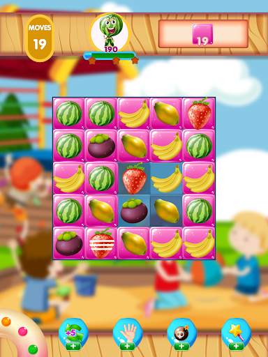 Fruit Mania Ellys Travel - Magic Garden Match 3 screenshot 4